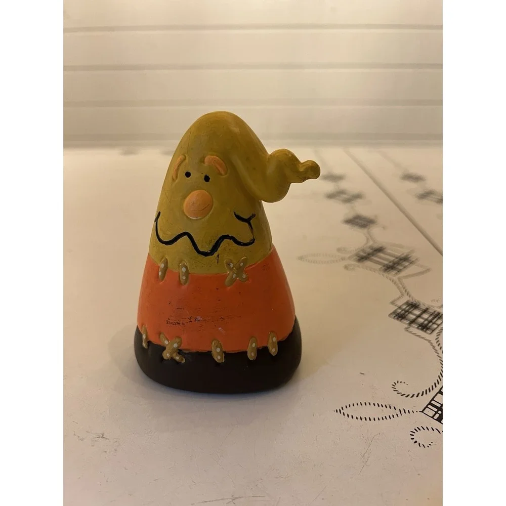 Halloween Candy Corn  Two Faced Hand Made Fall Autumn